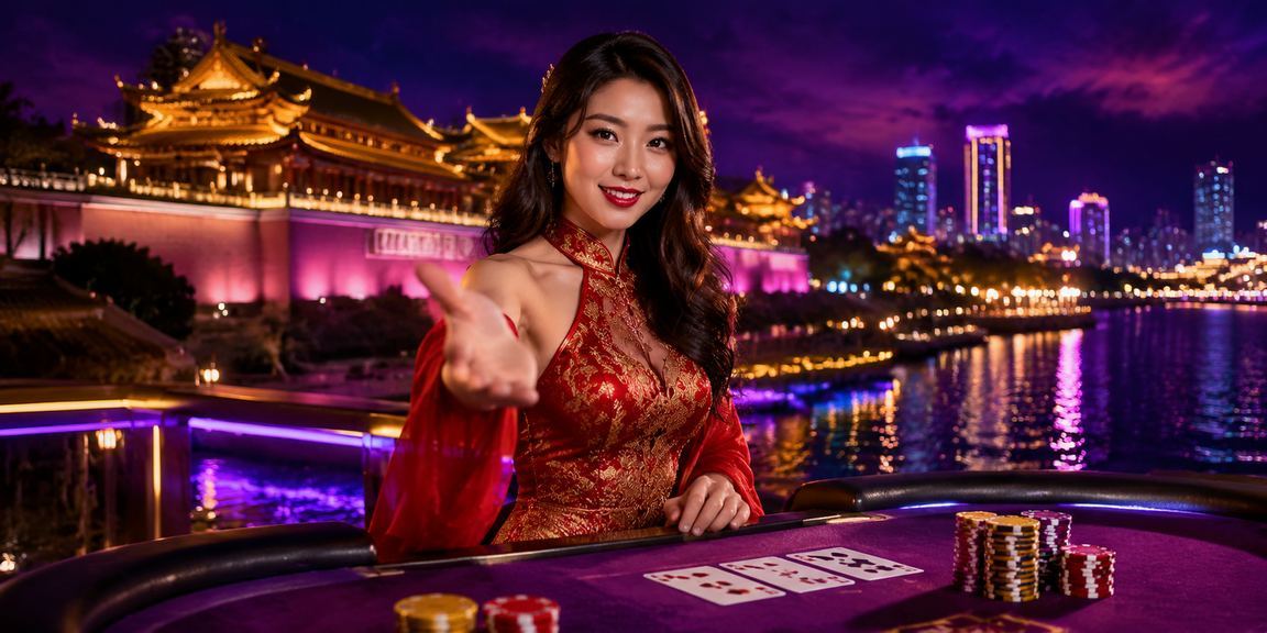 Khung cảnh neon sôi động Sài Gòn về đêm gắn liền với trải nghiệm baccarat trực tuyến